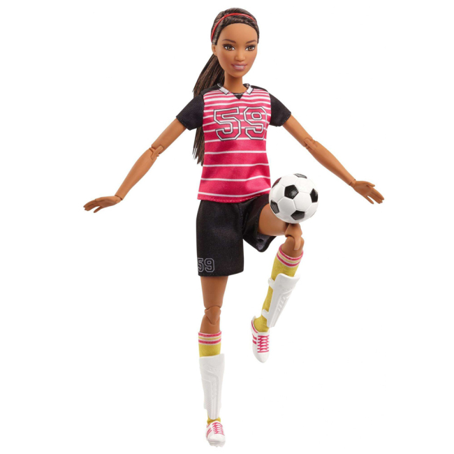 Ляльки - Лялька Спортсменка Soccer Player Grace Barbie Я можу бути (DVF68 / FCX82) (DVF68/FCX82)