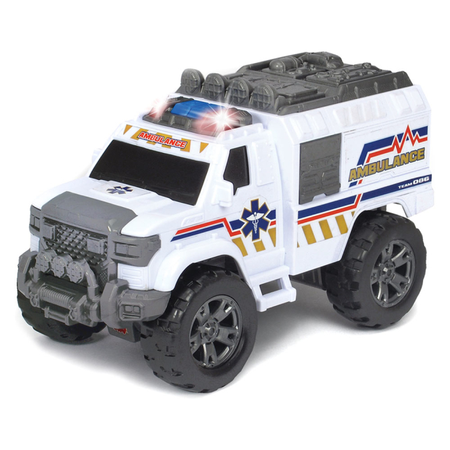 Транспорт і спецтехніка - Функціональне авто Швидка допомога зі звуком і світлом Dickie Toys 20 см (3304012)