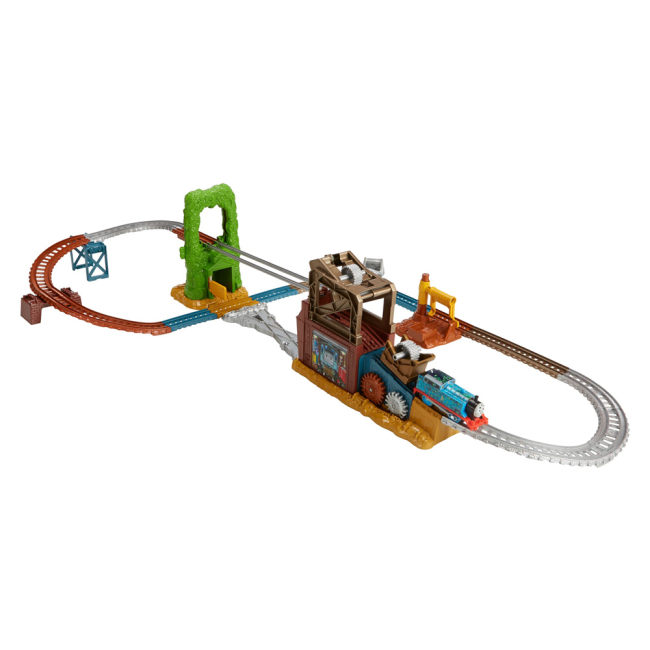 Железные дороги и поезда - Моторизованный игровой набор Thomas & Friends Побег со свалки (FBK08)