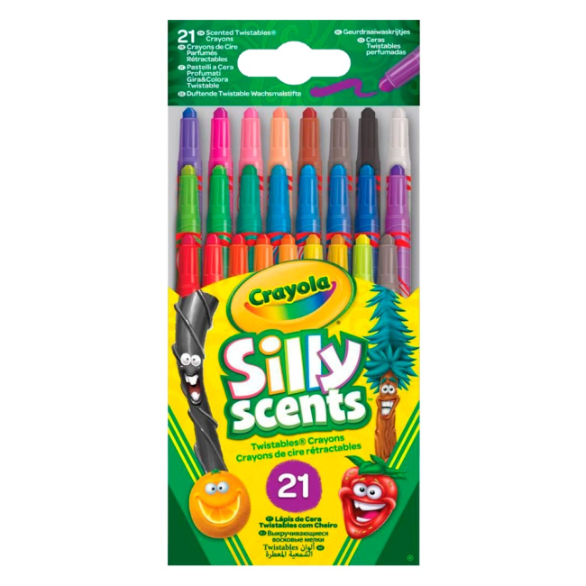 Канцтовары - Восковые ароматизированные мелки Выкручиваемы Crayola (52-9621)
