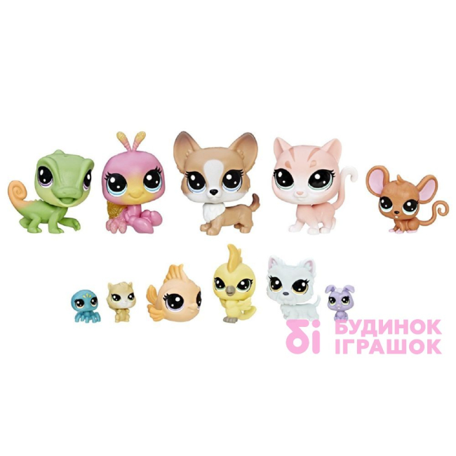 Фігурки персонажів - Набір фігурок Littlest Pet Shop Домашні улюбленці (B9343)