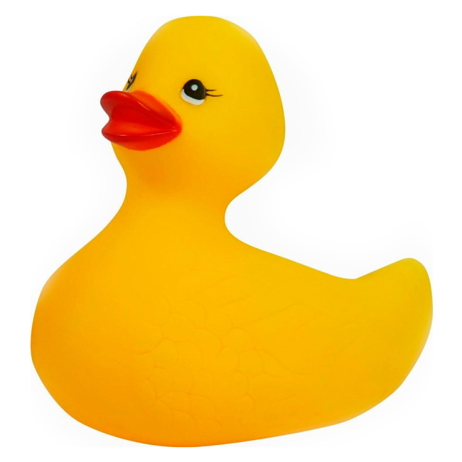 Игрушки для ванны - Игрушка для ванны Bebelino Уточка пищалка (58056)