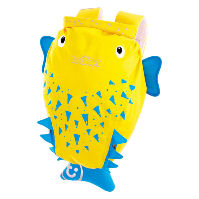 Рюкзаки и сумки - Детский рюкзак Рыбка Trunki желтая (0111-GB01-NP)