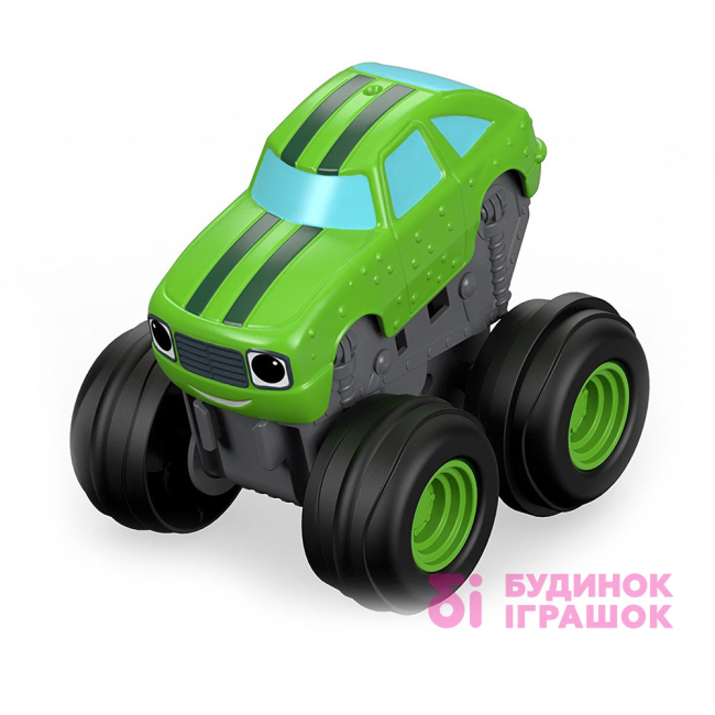 Машинки для малюків - Машинка Blaze&Monster Machines Божевільний гонщик Огурчик (CGK22/FFH75)