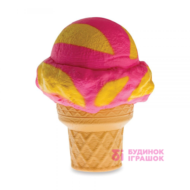 Антистрес іграшки - Сквіш-антистрес Soft’n Slo Squishies Полуничне морозиво (50924)