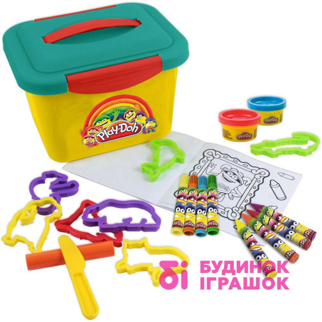 Наборы для творчества - Набор для творчества Play-Doh Арт-кейс (CPDO011)