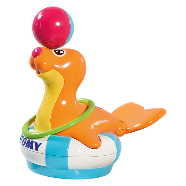 Іграшки для ванни - Іграшка для ванної кімнати TOMY Тюлень Сенді (T72609)