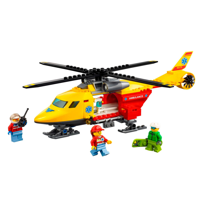 Конструкторы LEGO - Конструктор LEGO City Вертолет скорой помощи (60179)