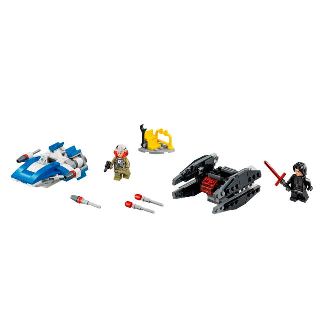 Конструктори LEGO - Конструктор LEGO Star wars A-wing проти тихохода TIE (75196)