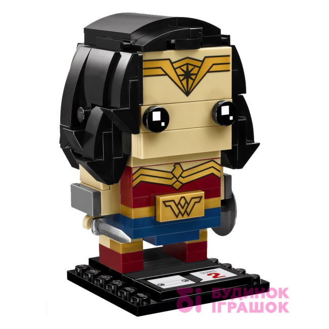 Конструктори LEGO - Конструктор Чудо-жінка LEGO Brick Headz (41599)