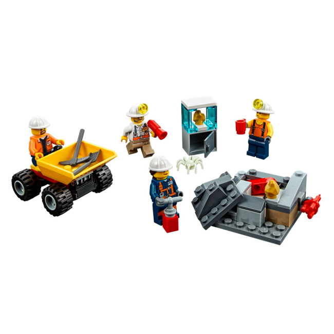 Конструкторы LEGO - Конструктор LEGO City Команда горняков (60184)