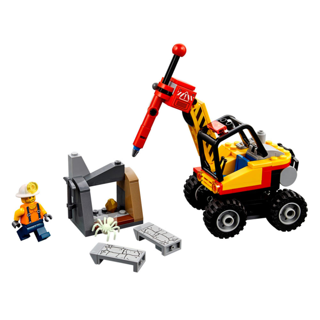 Конструкторы LEGO - Конструктор LEGO City Мощный горный разделитель (60185)