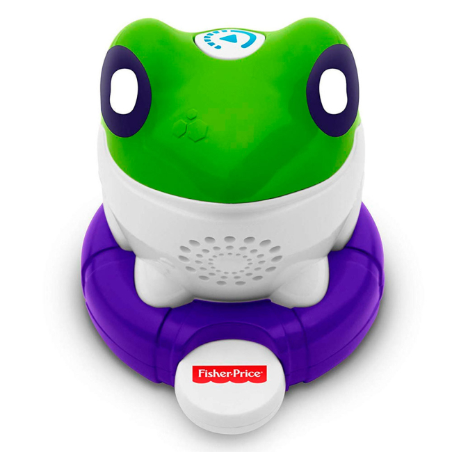 Обучающие игрушки - Интерактивная игрушка Fisher-Price Умный лягушонок на русском (FLR18)