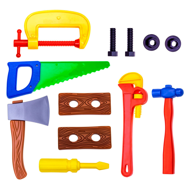 Розвивальні іграшки - Мій перший набір інструментів Бебеліно (58041)