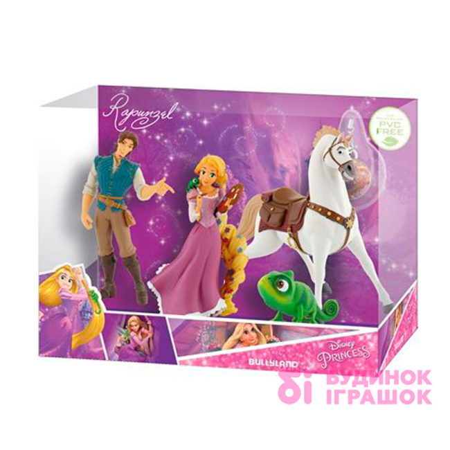 Фигурки персонажей - Рапуецель набор из 4 фигурок Bullyland wd (13427)