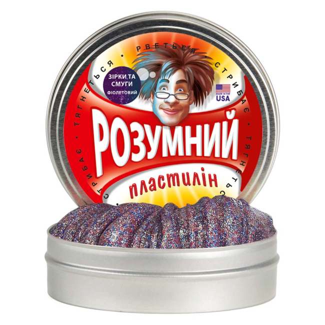 Антистрес іграшки - Розумний пластилін Зірки і смуги (ti20005)