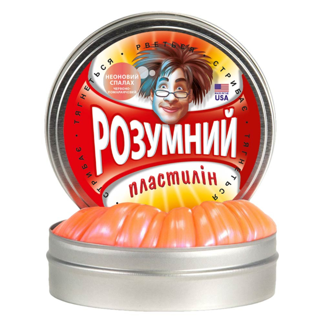 Антистрес іграшки - Розумний пластилін Неоновий спалах (ti21009)