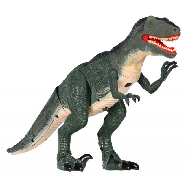 Фігурки тварин - Динозавр зелений зі світлом і звуком Same Toy Dinosaur Planet (RS6128Ut)