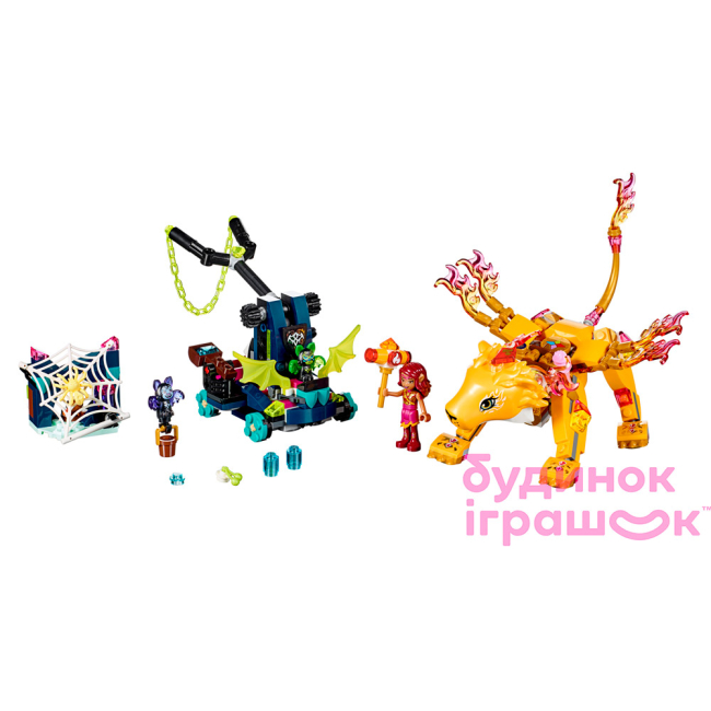 Конструкторы LEGO - Конструктор LEGO Elves Азари и взятие в плен огненного льва (41192)