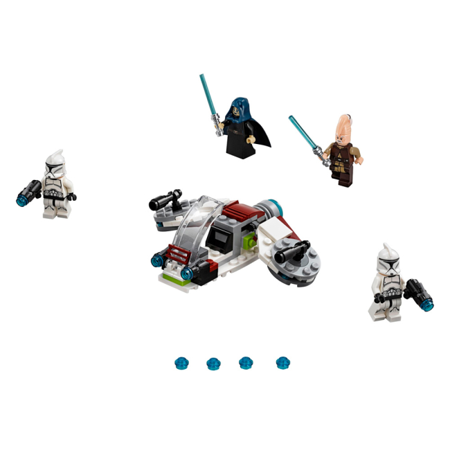 Конструктори LEGO - Конструктор LEGO Star Wars Бойовий набір джедаїв (75206)