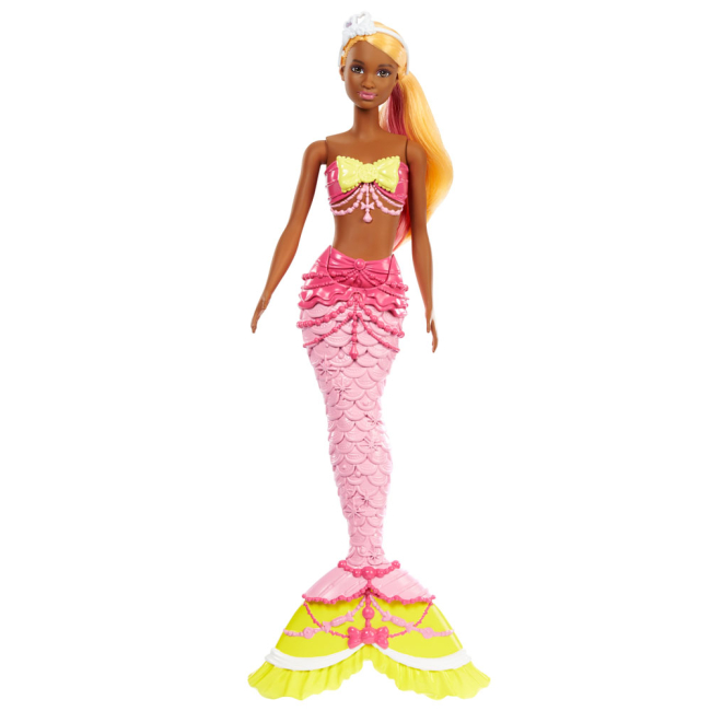 Ляльки - Лялька Barbie Русалочка з Дрімтопії Жовте волосся (FJC89/FJC91)