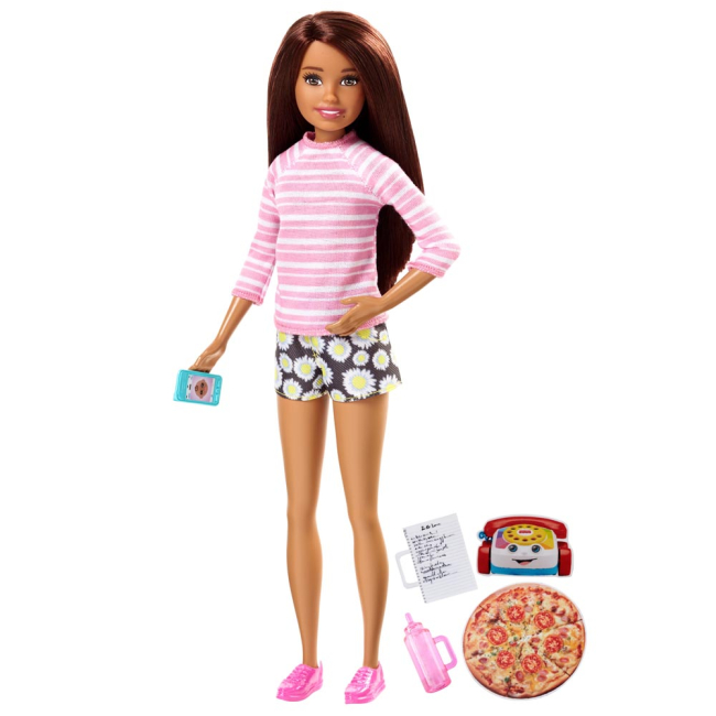 Куклы - Воспитатели Уход за малышами Barbie Пиццерия (FHY89/FHY92)
