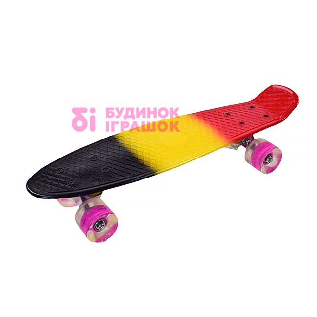 Скейтборди - Скейт Shantou Jinxing чорно-жовто-червоний (SC17052/SC17052-5)