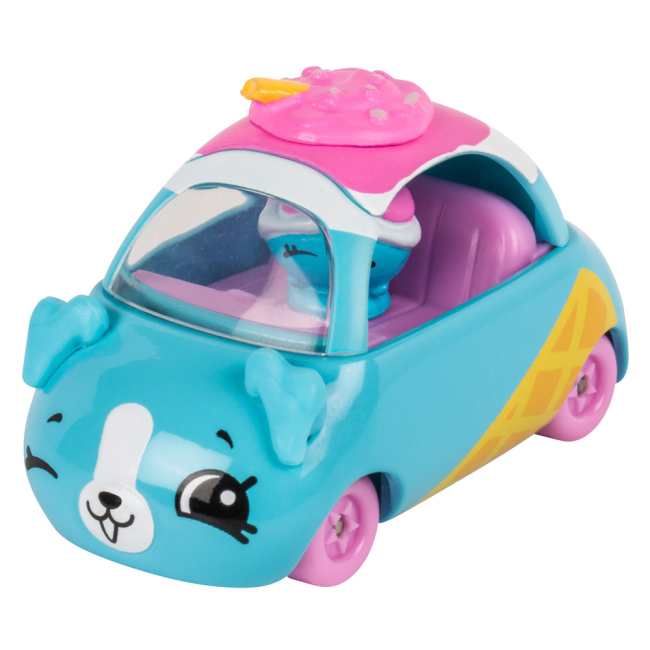 Машинки для малюків -  Міні-машинка SHOPKINS CUTIE CARS S1 Турбо-Смузі з міні-шопкінсом (56580)