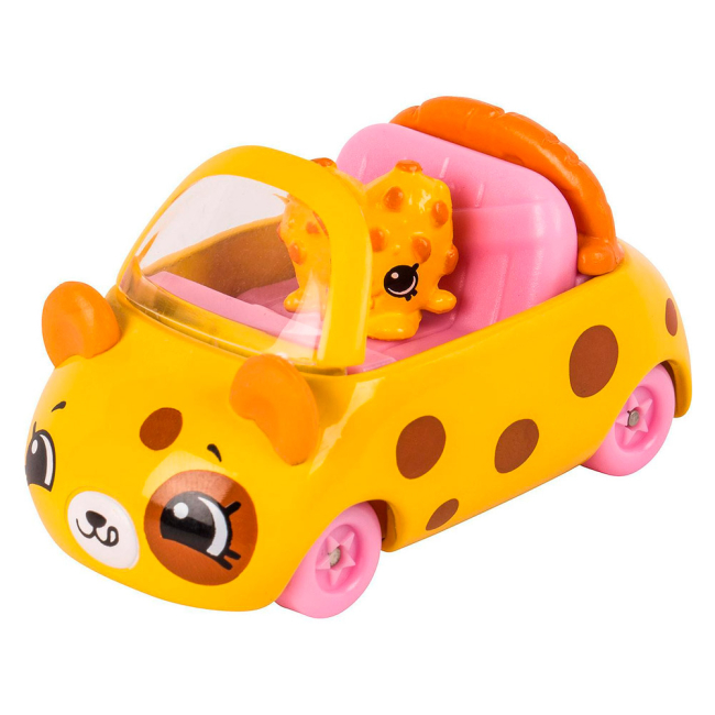 Машинки для малюків - Міні-машинка SHOPKINS CUTIE CARS S1 - Чоко-Гонщик з міні-шопкінсом (56581)