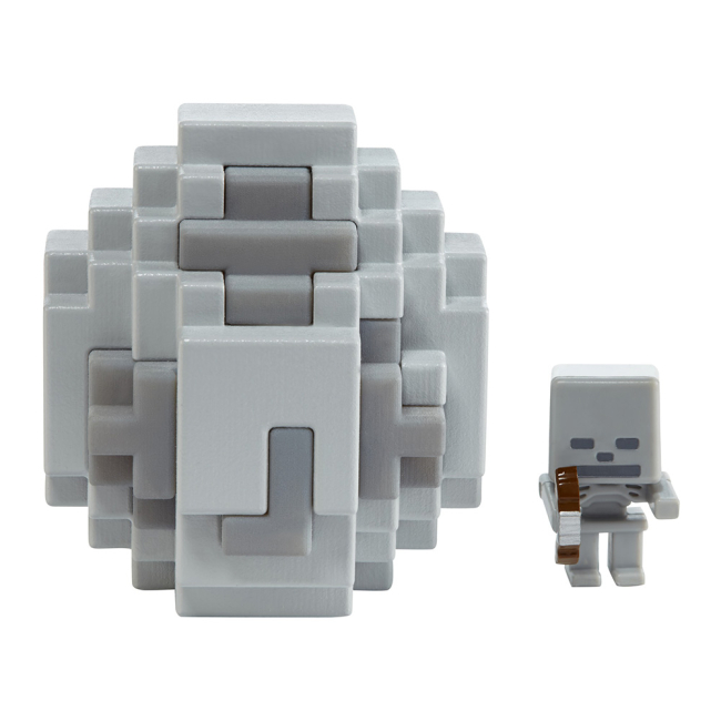 Фігурки персонажів - Фігурка Minecraft Скелет у яйці (FMC85/FMC87)