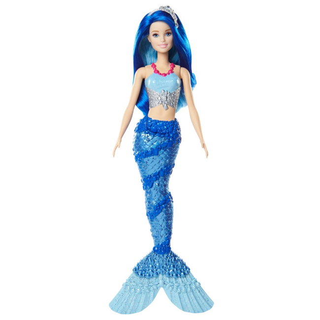 Куклы - Кукла Barbie Русалочка из Дримтопии Синие волосы (FJC89/FJC92)