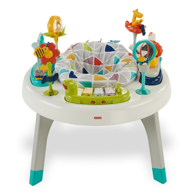 Развивающие игрушки - Развивающий центр 2 в 1 Fisher-Price Играем сидя или стоя (FVD25)
