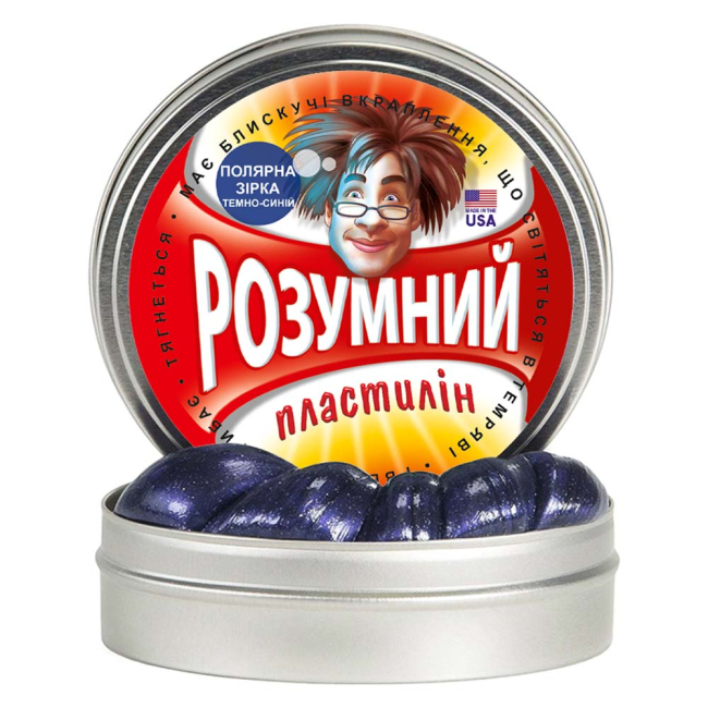 Антистрес іграшки - Розумний пластилін Thinking Putty Полярна зірка (ti21028) (ti21028
)