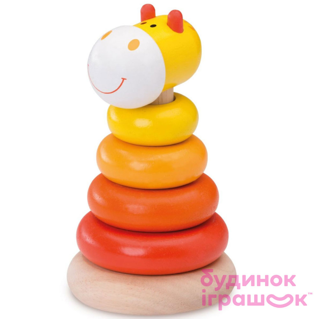 Развивающие игрушки - Пирамидка Wonderworld Жираф (WW-1202)