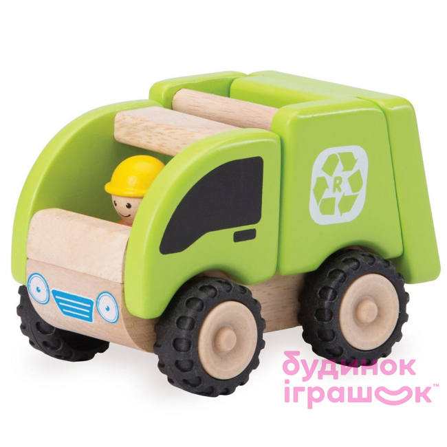 Машинки для малышей - Машинка Wonderworld CITY Мусоровоз (WW-4056)