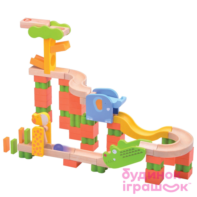 Развивающие игрушки - Конструктор Wonderworld Trix Track Сафари (WW-7007)