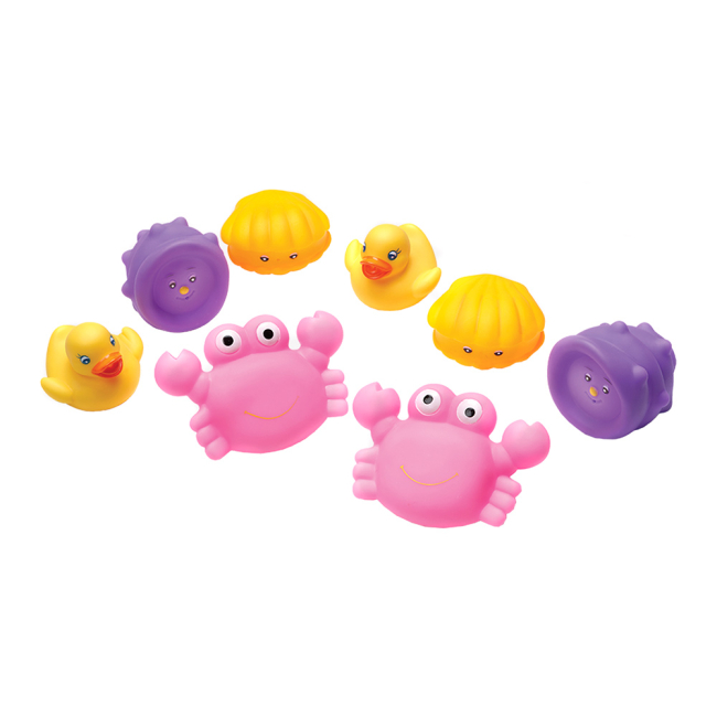 Іграшки для ванни - Набір іграшок-бризкалок Playgro для дівчаток (0109865) (0109865 )