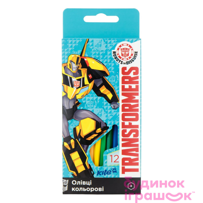 Канцтовари - Олівці кольорові KITE Transformers (TF17-051)