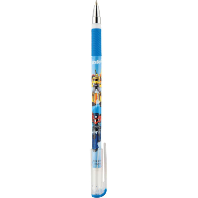Канцтовары - Ручка шариковая Kite Transformers синяя полибег (TF17-032/01/P)
