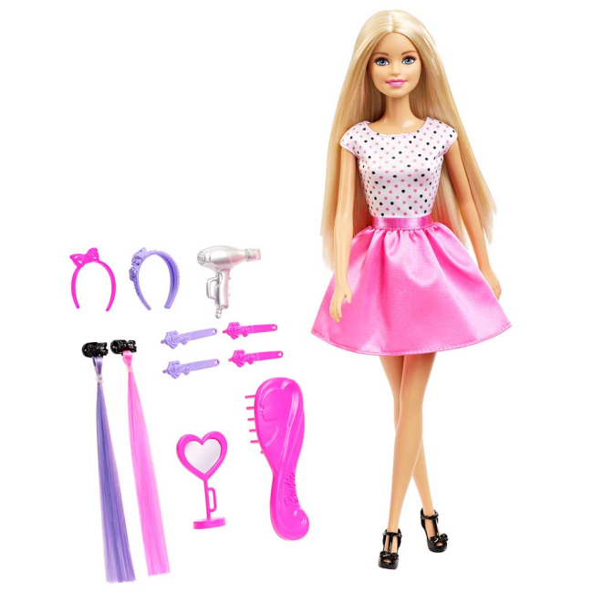 Куклы - Набор Barbie Стильные прически (DJP92)