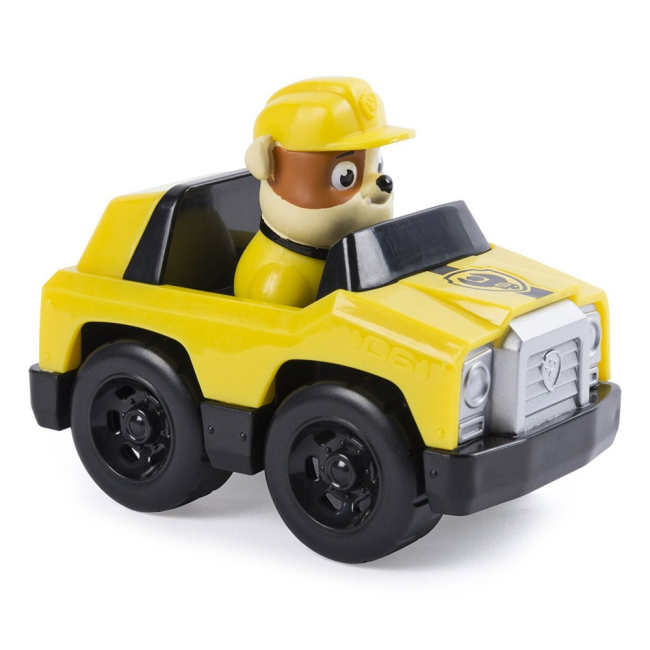Фигурки персонажей - Спасательный автомобиль Paw Patrol Pull-Back Roadster Крепыш (SM16605 / SM16605-19) (SM16605/SM16605-19)