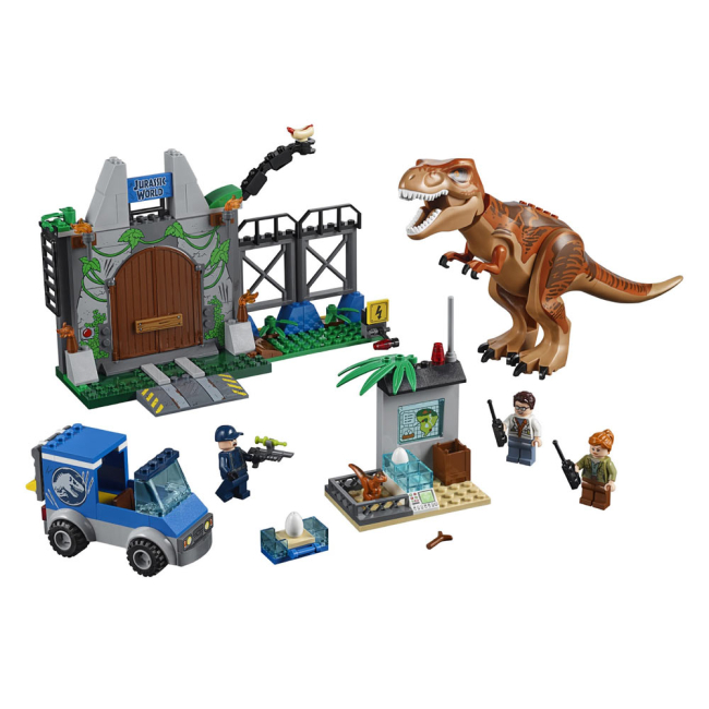 Конструкторы LEGO - Конструктор LEGO Juniors Побег тираннозавра (10758)