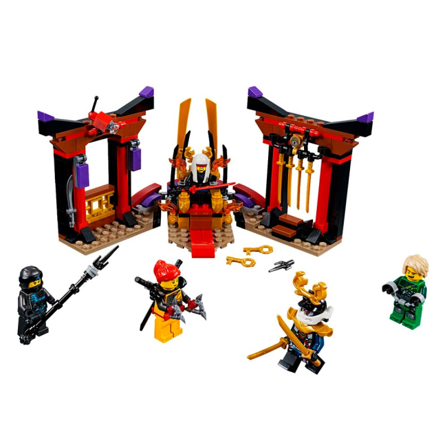 Конструкторы LEGO - Конструктор LEGO Ninjago Бой в тронном зале (70651)