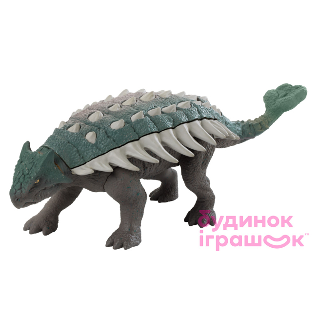 Фигурки животных - Фигурка динозавра Jurassic World 2 Анкилозавр звуковая (FMM23/FMM25)