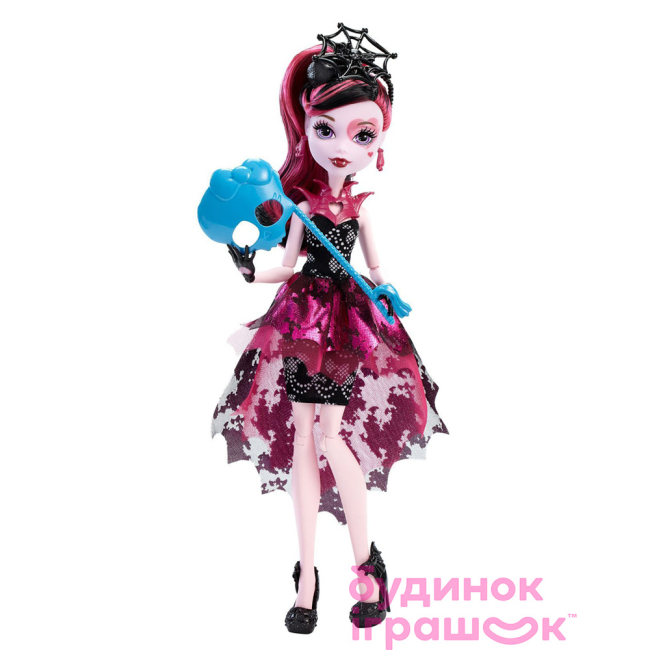 Ляльки - Лялька Monster High Дракулаура у фотобудці (DNX33)