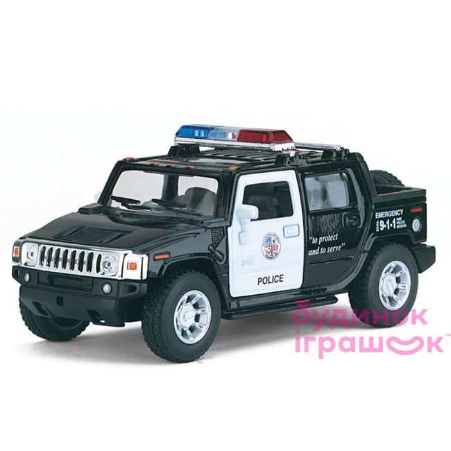 Транспорт и спецтехника - Машина игрушечная Kinsmart Hummer H2 (KT5097WP)