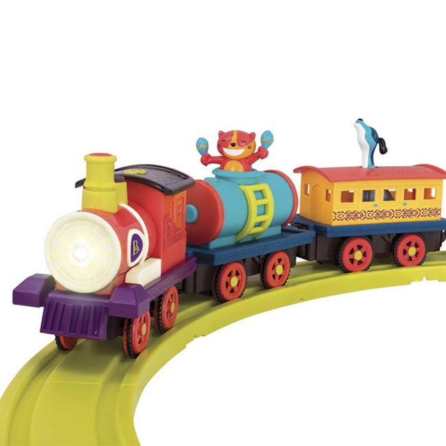 Залізниці та потяги - Інтерактивна залізниця Battat Баттатоекспрес (BX1617Z)