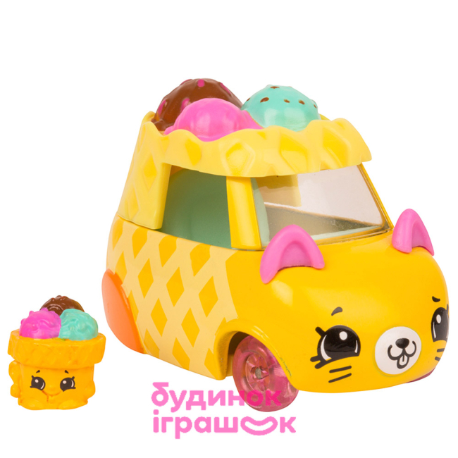Машинки для малышей - Игровой набор Cutie Cars S3 Рожок-снежок (56736)