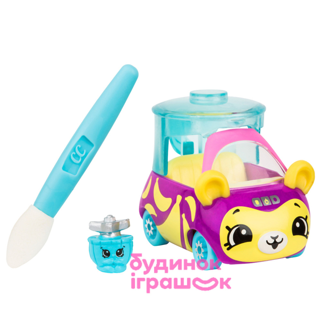 Машинки для малышей - Игровой набор Shopkins Cutie Cars S3 Меняем цвет Вояжер-блендер (57131)