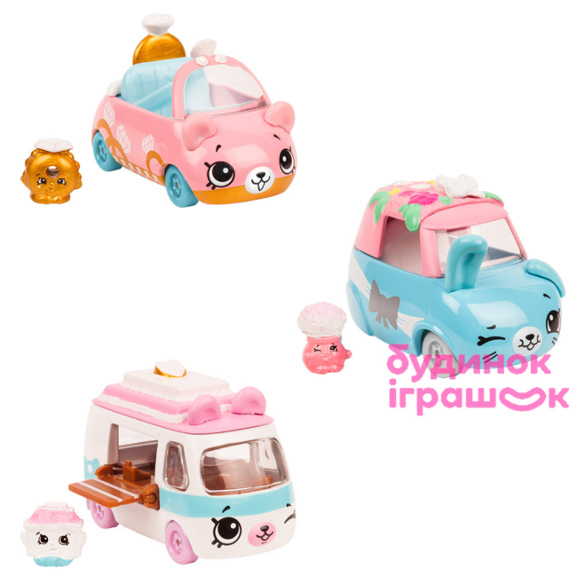 Машинки для малышей - Игровой набор Cutie Cars S3 Свадебный кортеж (57136)
